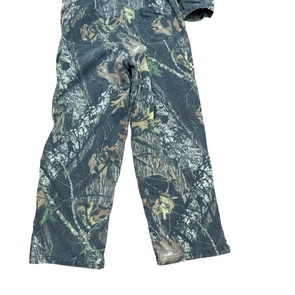 Vintage Mossy Oak Camouflage Coveralls 1pc Hunting Suit Camo Full Foliage XL - Picture 9 of 15